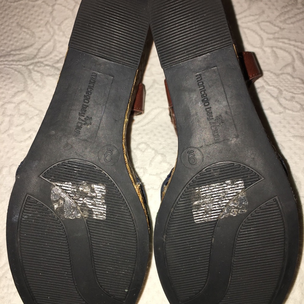 Montego Bay Club Wedge Sling Backs! - Picture 7 of 8